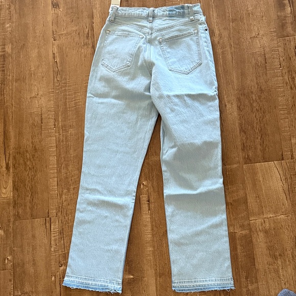 Abercrombie and Fitch Ultra High Rise 90s Straight Women's Jeans Curve Love - Picture 3 of 3